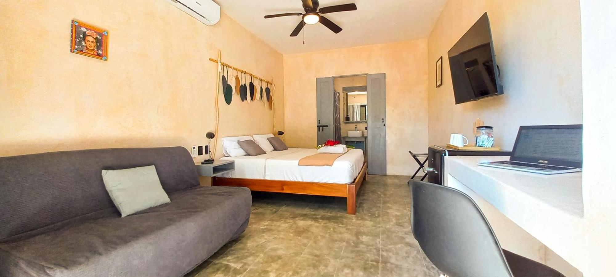 Charming Colonial-Style Room In The Heart Of Valladolid Esterno foto